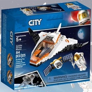 City Series Compatible Lego Building Blocks 60224 Space Satellite Mission Spaceplane Boys Children A