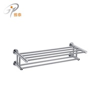 Multi-Layer No Rust Bath Towel Rack Hotel Movable Thickened Stainless Steel Toilet Reinforcement 304