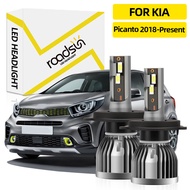 [Kia] Picanto 2018-Present Car LED Headlight Bulb Hi/Lo Beam Headlamp 6000K White 12000LM Super Brig