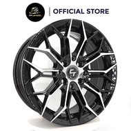 New Sport Rim CT BCT-1498 15x6.5 8H100/114.3 ET35 Black 15 inch 15 inci Mr Wheel