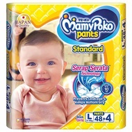 MamyPoko Standard Pants L (Free 4 Pcs)/MamyPoko Standard Pants M (Free 6 Pcs)/MamyPoko Standard Pant