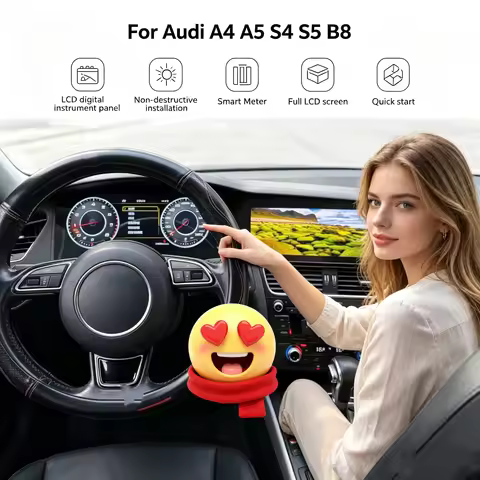 CarPlay Android Auto For Audi A4 A5 S4 S5 B8 2010-2016 GPS Navigation Auto Stereo Head Unit Multimed