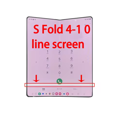 AMOLED has defect For Samsung Galaxy Z Fold4 LCD Display Touch Screen Digitizer Assembly For Samsung