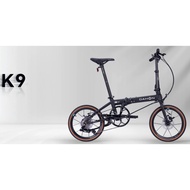 DAHON K9, 16" 349, (2026 Newly Designed K3+) Lightweight Foldable Bicycle (Best Bike for City Ride)