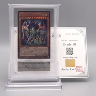 Yu-Gi-Oh ARS10 Toon Black Luster Soldier RV01-JP009 Secret Japanese PSA SA275