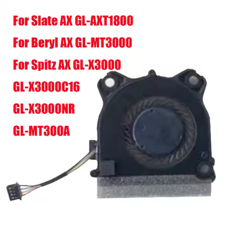Replacement Cooling Fan For GL.iNet GL-AXT1800 GL-MT3000 GL-X3000 GL-X3000C16 GL-X3000NR GL-MT300A D