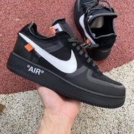 Ao4606-001 off-white X Air Force 1 AF1 sneakers running shoes black white Casual Sneakers