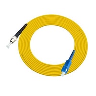 SC ST simplex 5 meter singlemode 9/125um patchcord fiber optic