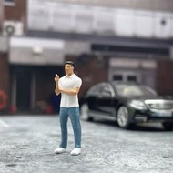 1/64 藤原文太 頭文字D figure 場景人仔人偶 1:64 1比64 配襯tomica