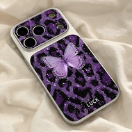 Butterfly Large Window Leather Casing for OPPO A79 A78 A76 A60 A58 A6x A6t A5i A5 A3 A6 Pro A3x A38 