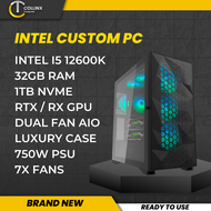 [ GAMING PC BUILD - VANGUARD ] INTEL CORE I5 12600K 12TH GEN CPU Desktop Package with Built-in GPU /