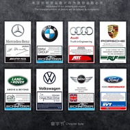 Car Sticker BBA German Series JDM Sticker Suitable for BMW BMW Modified Waterproof Decorative Car St
