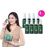 Dr.Jel Hair Tonic Spray สุดคุ้ม แพค8ขวด ส่งฟรี แฮร์โทนิค เซรั่มปลูกผม เซรั่มรักษาผมร่วง ของแท้100%