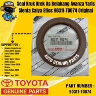 Original Rear Crankshaft Seal for Avanza Yaris Sienta Calya Etios 90311-T0074