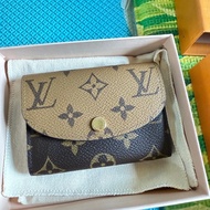 LV。rosalie零錢包。雙色。