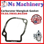 TL33 Carburator Gasket Brush Cutter TL33 Carburetor Gasket Mesin Rumput/Mangkuk Carburetor Mangkuk G