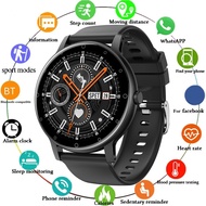 นาฬิกาออกกำกาย Smart Watch Round Smartwatch Bluetooth Call Men Women Fitness Tracker Bracelet Custom Watch Face Watches for Android IOS