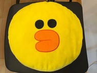 line friends sally cushion 莎莉毛公仔咕𠱸