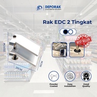 Rak EDC / Rak Mesin EDC 2 Tingkat / Tempat EDC / Rak Susun / Dudukan EDC / Rak Dudukan EDC / Tatakan