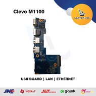 LAN SDcard VGA Port USB Board Original Clevo M1100 Laptop