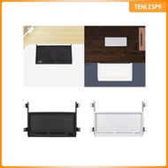 [tenlzsp9] Desk Drawer Keyboard Tray Keyboard Drawer under Desk Ergonomic Sliding Keyboard Shelf Pull Out Keyboard Tray for Office Home