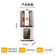 （in stock）Jia Boshi（CAPOSI）[Color Screen+Soft Tone+Filter-Free]German Color Screen Light Tone Cytoderm Breaking Machine Household Heating Automatic Cooking Multi-Functional Complementary Food Static Low Hand Wash-Free Soybean Milk Machine Cream White