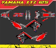 Yamaha xtz 125 full body decals