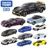 TOMICA TOMICA รถโลหะผสมขนาดเล็กอาคารที่จอดรถของเล่นรถสปอร์ตรถเก๋ง BMW Nissan NSX