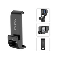 全城熱賣 - TELESIN泰迅適用於GoPro Hero11 Black / HERO10 Black /9 Black防雨雪可充電側蓋快速拆裝（黑色）
