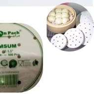 Paper Dimsum 4.5 inch Paper Dimsum Size 4.5 inch Silicone dimsum Paper/
