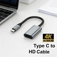 4K USB 3.1 Type C To HDMI Adapter Converter for MacBook Laptop Tablet HDTV