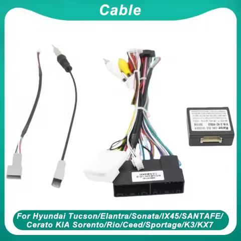 For Hyundai Tucson/Elantra/Sonata/IX45/SANTAFE/Cerato KIA Sorento/Rio/Ceed/Sportage/K3/KX7 Android R