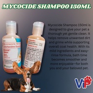 Mycocide 150ml Pet Shampoo Soothes Irritated Skin