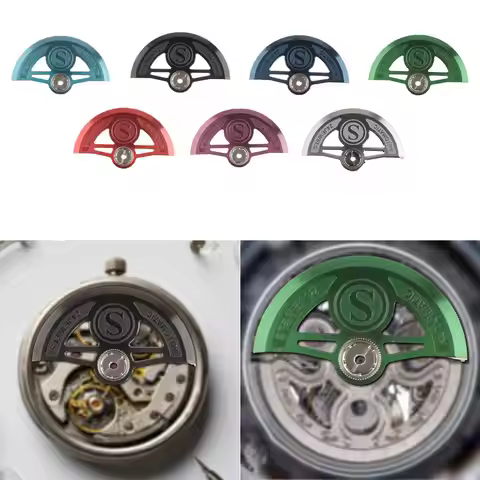 Automatic Mechanical Watch Movement Rotors Fits for NH34 NH35 NH38 NH39 7S26 7S36 NH36 Movements Rep