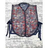 OUTER VEST BROKAT IMPORT//ROMPI BROKAT//VEST PREMIUM