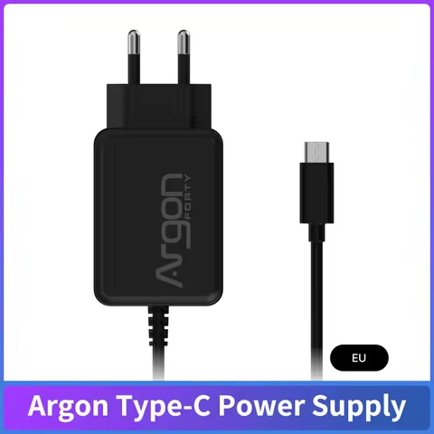 Raspberry Pi 4 Argon Type-C Power Supply 18W 5V 3.5A EU US Plug Power Adapter for Raspberry Pi 4 Mod