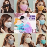 FIVECARE Masker Duckbill 4ply Surgical Face Mask isi 50 pcs READY!!!