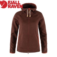 [Fjallraven Little Fox Female Ovik Brushed Hooded Jacket < Autumn Leaf Orange >] F89516/Hooded Jacke