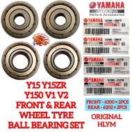 6300-6202 1SET ORIGINAL YAMAHA Y15ZR Y15 BALL BEARING TAYAR TYRE DEPAN BELAKANG FRONT REAR SET HUB G