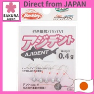 Berkley Ajident Aji Fishing Jig Heads for Light Game - Weighted Jigheads 0.4g/0.6g/0.8g/1.0g/1.25g/1