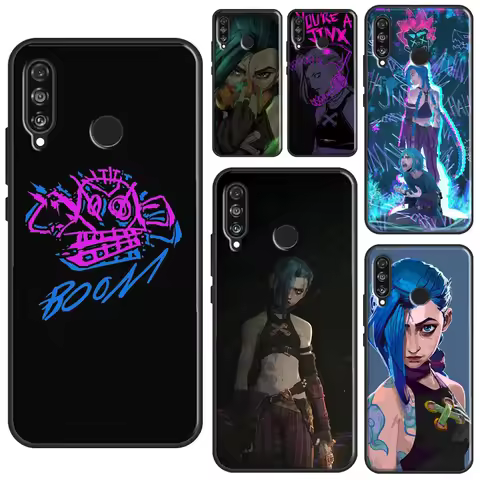 Arcane Jinx For Huawei Nova 11i 12i 10 9 SE 5T 12s Y91 Y90 Y60 Y70 Y72 Y61 P20 P30 P40 Lite P60 Pro 