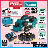 Makita DKP181RTJ / DKP181Z 18V Cordless Planer 82MM (3-1/4") ( DKP181 )