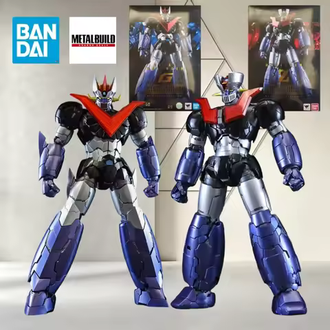 Bandai METAL BUILD Mazinger Z & Great Mazinger Twin Super Robot Diecast Alloy Collectible For Classi