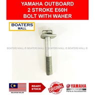 YAMAHA OUTBOARD 90119-08M13 BOLT WITH WASHER 2 STROKE E60H 100% ORIGINAL - BOATERS MALL