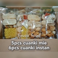 5pcs CUANKI noodles, 6pcs INSTANT CUANKI