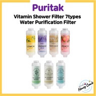 [Puritak] Vitamin Shower Filter 7types /Water Purification Filter/korea