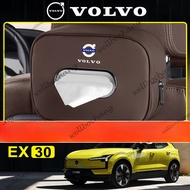 Volvo EX30 ev Car Tissue Paper Box XC60 / S90 / XC90 / S60 / XC40 Special Car Interior Modification 