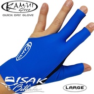 Kamui Glove Blue L - Left Hand - Original Billiard Pool Gloves