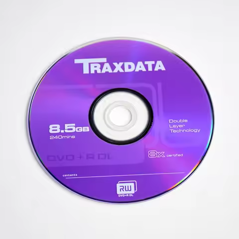 1/4/10PCS Ritek DVD+R DL 8.5GB 240min 8x Double Layer Blank Discs Traxdata Recordable DVD Disks For 