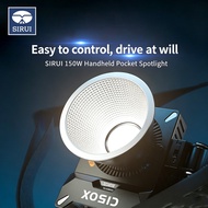 SIRUI C150X 150W Handheld Pocket Spotlight, Bi-Color Continuous LED Fill Light for Photography